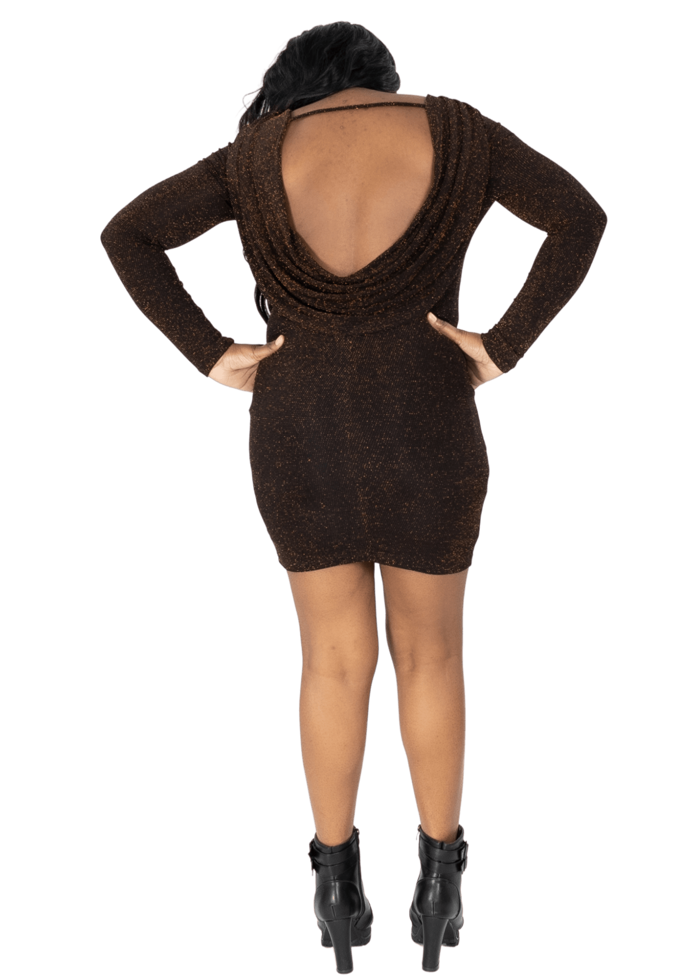 Black and Gold Dress - Howse Fashion Company