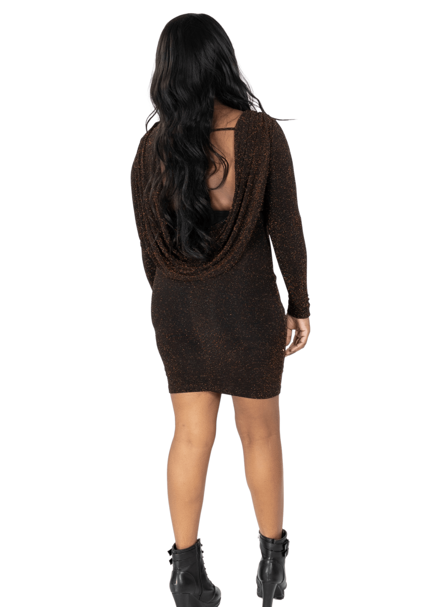 Black and Gold Dress - Howse Fashion Company