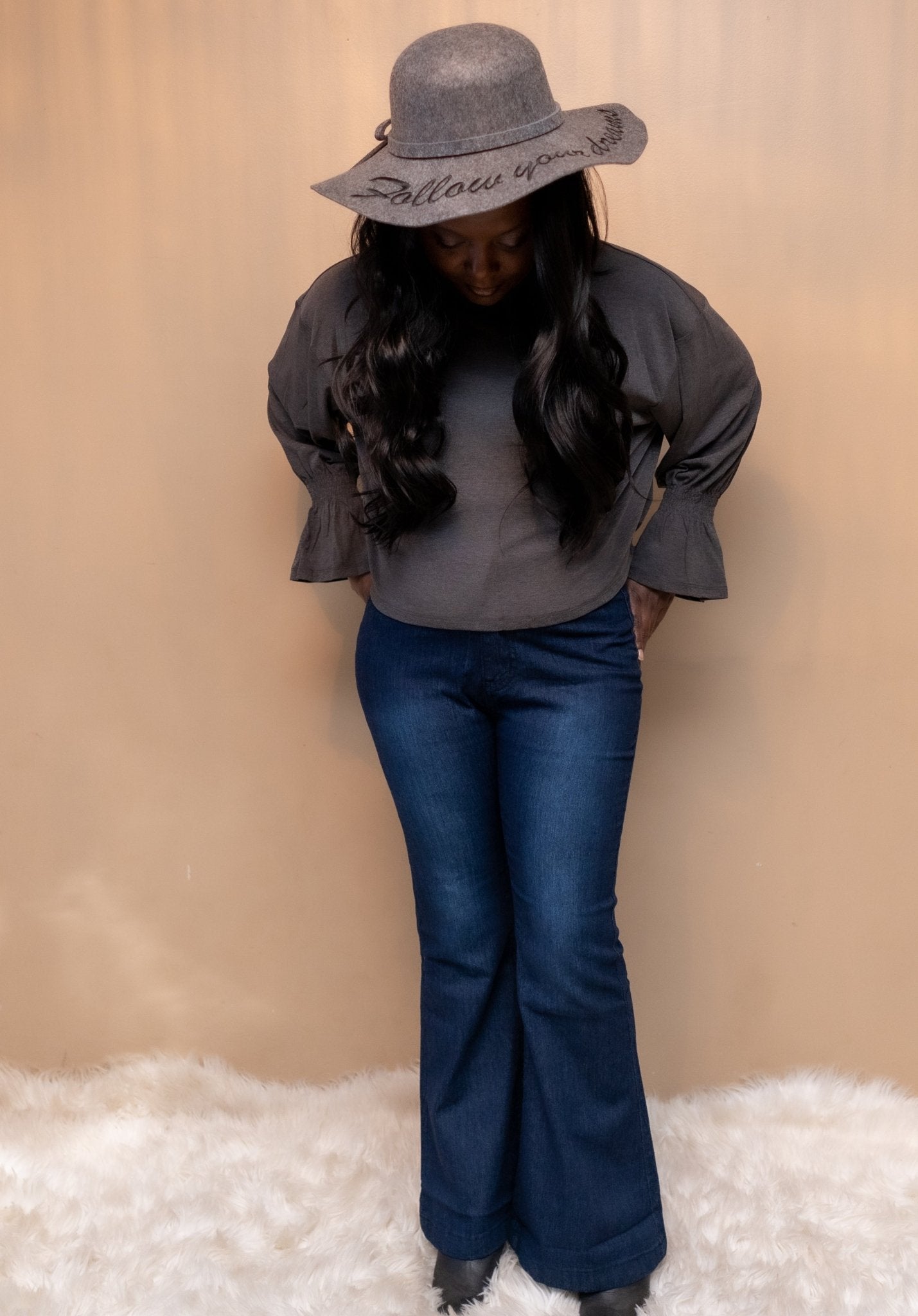 Follow Your Dreams Wide Brim Hat - Howse Fashion Company