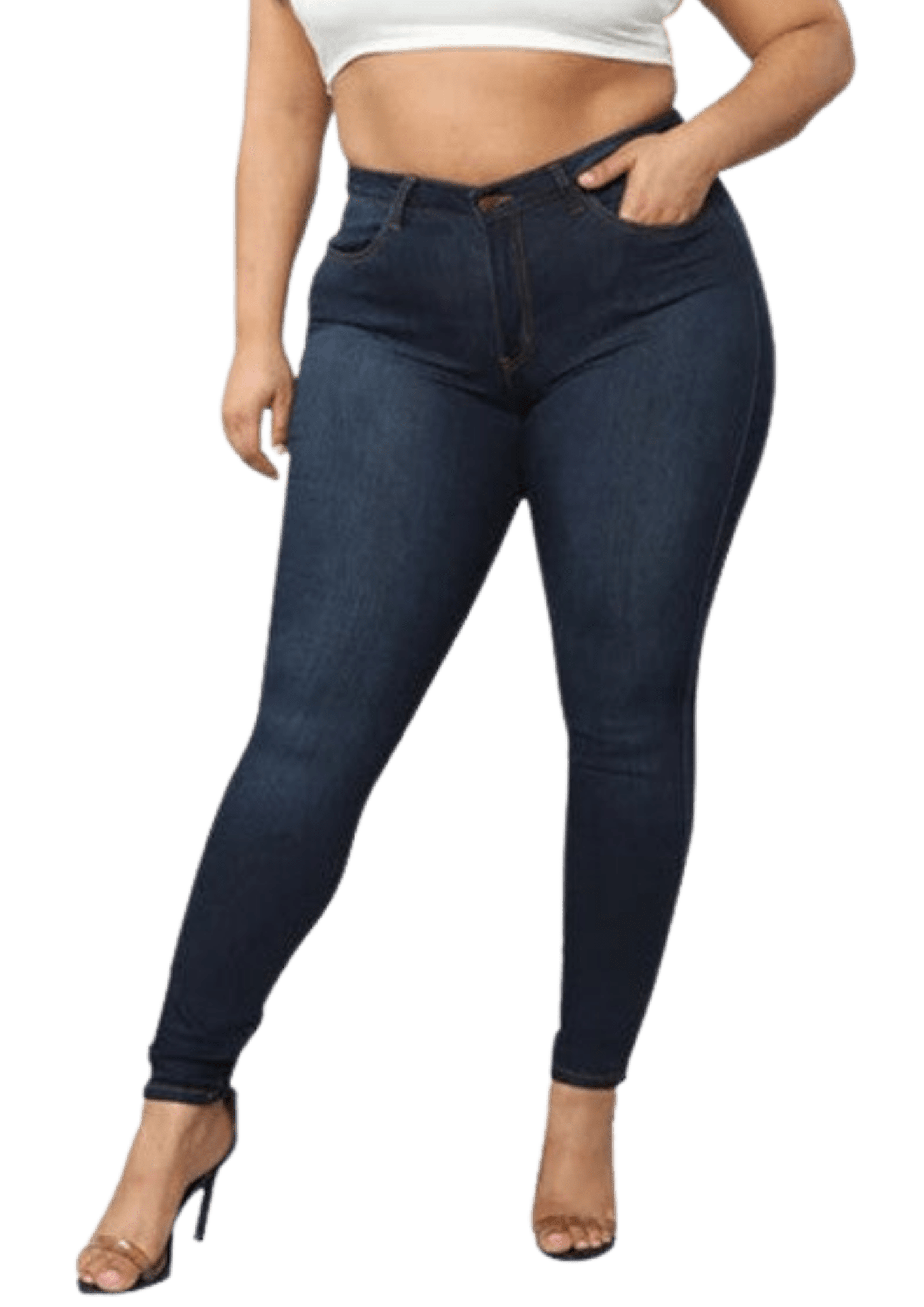 High Waist Pencil Jeans - Howse Fashion Company