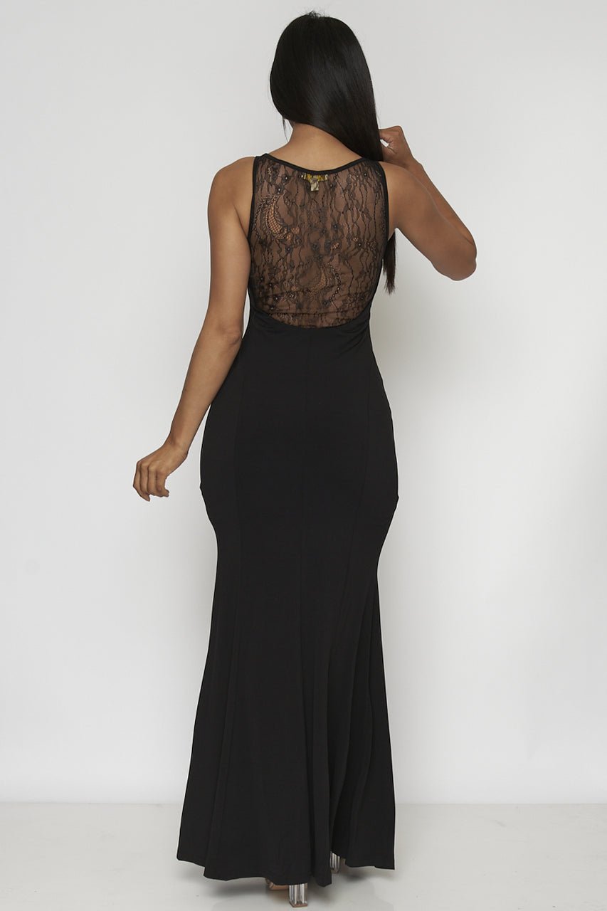 Long Black Evening Dress - Howse Fashion Company