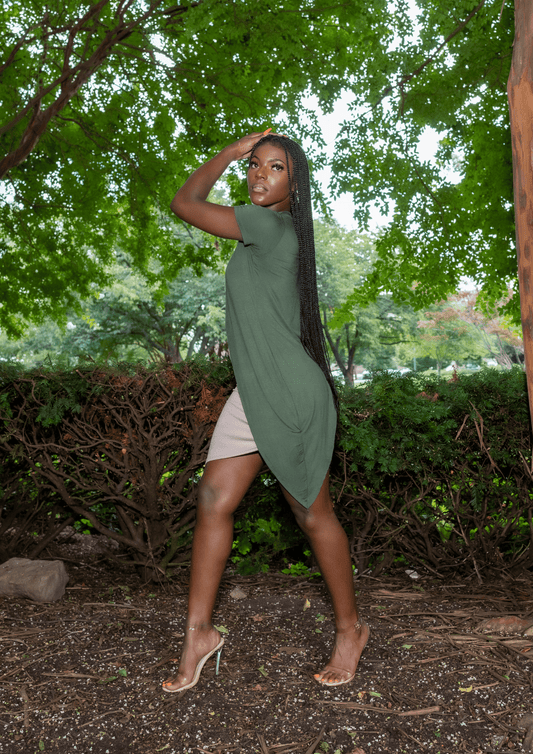 Olive Mini Dress - Howse Fashion Company