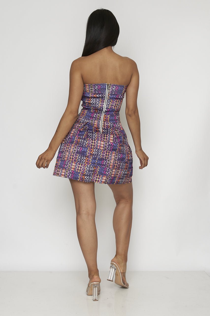 Purple Mini Dress - Howse Fashion Company