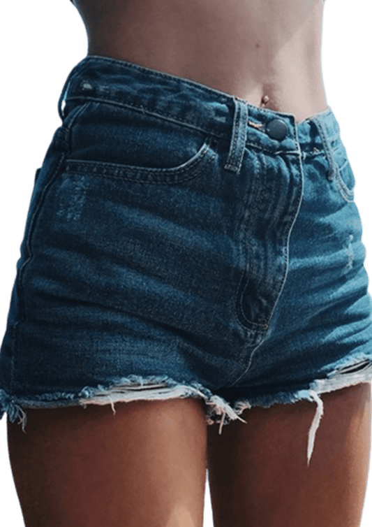 Ripped Jean Shorts - Howse Fashion Company